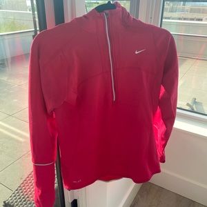 Pink Nike Half Zip